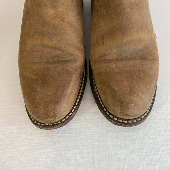 Dan Post Womens Brown Leather Pull On Work Cowboy Cowgirl Boots 6.5 - Picture 6 of 8